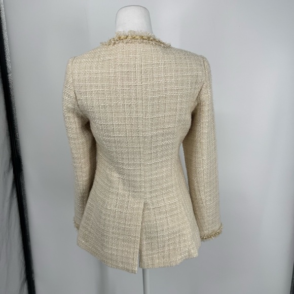 Boston Proper The Gabrielle Jacket in Snow Cream - Picture 7 of 10